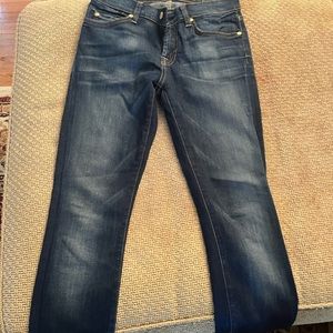 7 For All Mankind Skinny Jeans Size 27